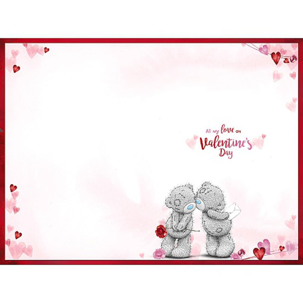 One I Love Poem Me to You Bear Valentine's Day Card Extra Image 1